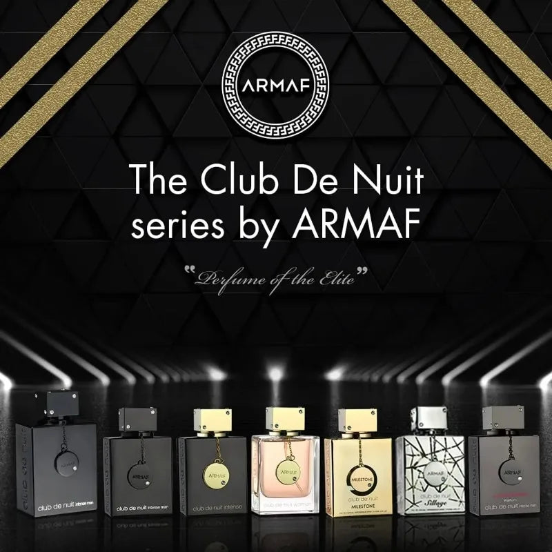 Armaf Club De Nuit Intense Man Eau De Toilette 3.6 Ounce Woody Spicy EDP Perfume Air Type Long Lasting Unisex Cologne Men&Women