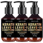 Keratin Leave-In Conditioner with Biotin & Collagen - Repairs Damaged Hair for Deep Moisture, Softness & Shine, Hair Treatment.