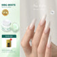 Nailpop 30/100g Hard Gel Milky Smooth UV Nail Gel for Quick Extension Long Lasting Soak Off Nail Builder Gel Nail Art Manicure