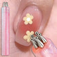 Multi-purpose 5 Petal Flower Nail Dotting Pen Nail Art Acrylic Flower Nail Rhinestones Pen Marbleizing Draw Painting Pens Tools