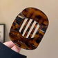 New Korean Acetic Acid Hair Clip Hair Accessories Women's Spoon Clip Spring Clip Leopard Hair Clip Top Clip Simple Headpiece