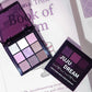 Purple charm dream girl nine-color eye shadow plate smoke purple low saturated pearl matte purple spicy multi-color eye shadow