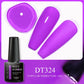 MEET ACROSS 7ml 140 Colors Glitter Gel Nail Polish Fluorescent Laser Semi Permanent Soak Off Nail Art UV Gel Varnish Manicure