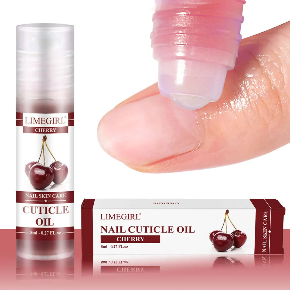 LIMEGIRL 8ml Nail Nutritional Oil 6 Scents Nail Care Cuticle Repair Oil Hangnail Prevention Nourishing Skin Remedy Nail Polish