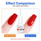 TWOING 15ml New Super Shine Top Coat Gel Nail Polish Diamond Topcoat No Wipe Sealer Gel Finish Manicure Nail Art Salon Quality