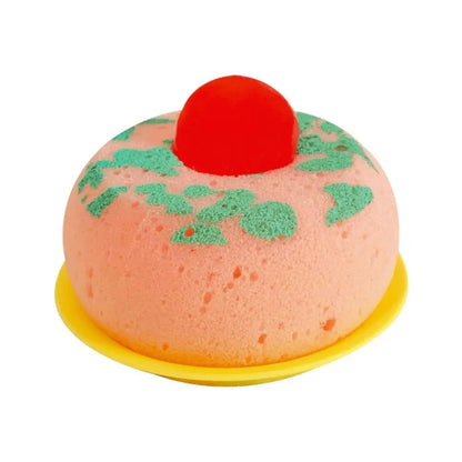 Cartoon Animal Capybara Bath Sponge Ball with Mini Soap Face Washing Bathing Cleaning Brush Household Bathroom Accessories