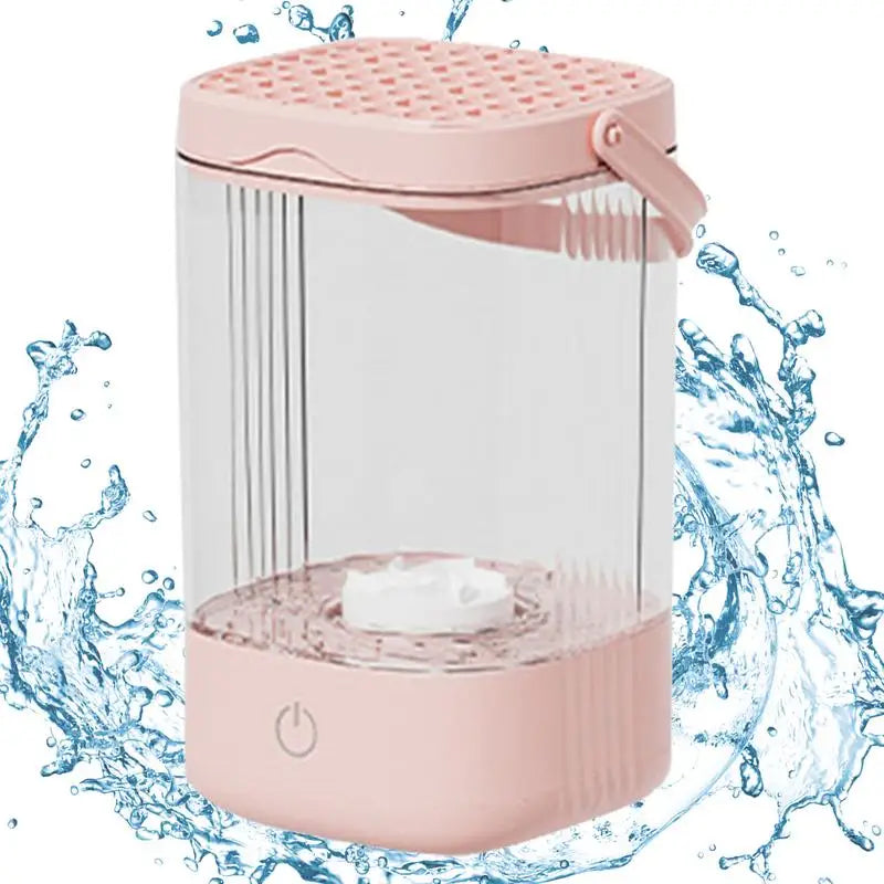 Makeup Brush Cleaner Machine USB Brush Quick Drying Cleaning Storage IP65 Waterproof 7000 Rpm Makeup Cleaner For Brushes Cleaner