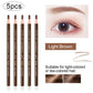 5pcs Professional Microblading Pencil Permanent Eyebrow Pencil Tattoo Waterproof Art Tint Makeup Eye Brow Pen Enhancers Cosmetic