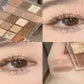 DIKALU Evening Cherry Dance Eyeshadow Tray 20 Color Large Plate Pearl Matte Bright Milk Tea Color Affordable Spring