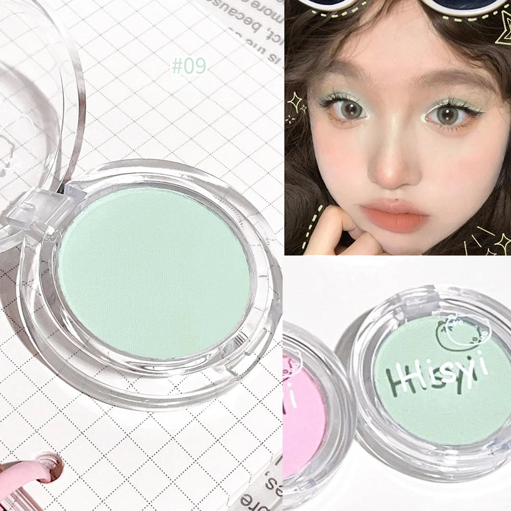 Monochrome Blush Palette Rose Orange Soft Mist Girl Blusher Powder Natural Face Makeup Matte Peach Rouge Contour Shadow Palette