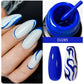 MEET ACROSS 5ml Sliver Metallic Liner Gel Nail Polish Super Bright Mirror Effect Painting Drawing Line Graffiti Stripe Nail Art