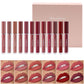Matte Lip Gloss Set 6 Color Lipstick Smooth And Lasting Display Lip Gloss Waterproof Moisturizing Lipstick Holiday Gift Box Set