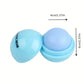 Cute Ball Shaped Lip Balm - Hydrating, Soothing, and Long-Lasting Lip Plumper with Non-Stick Cup for Preventing Frost Cracking a