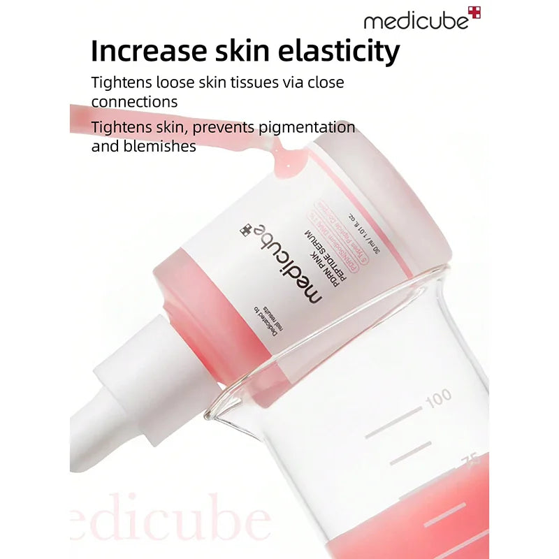 K-Beauty 30ml Salmon DNA PDRN Pink Peptide Serum, Peptide, Niacinamide, Uneven Skin Tone,Hydrating & Firming, Korean Skincare