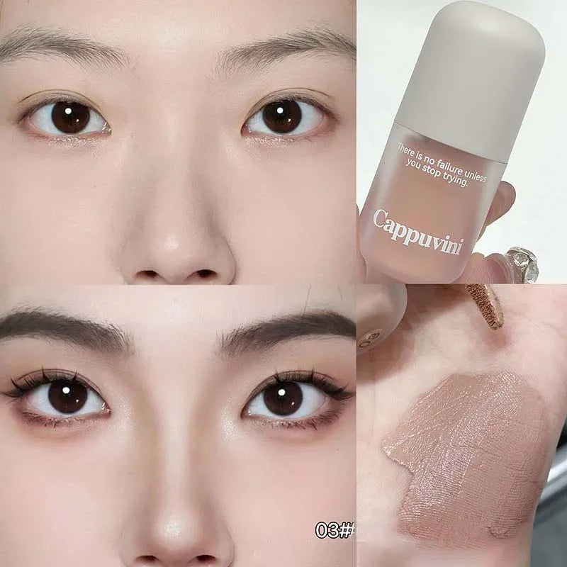3D Face Contouring Contour Cream Natural Matte Nose Shadow Bronzers Shading Powder Chocolate Gray Brown Cream Capsule Cosmetics