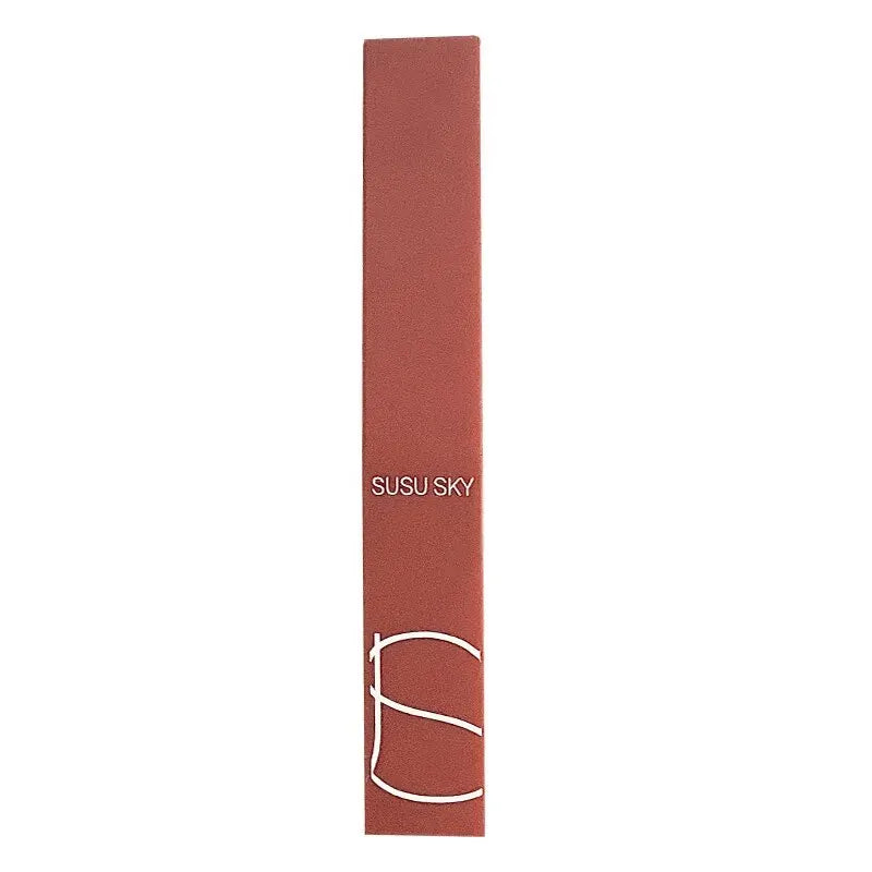 TX010 Thin Tube Matte Lipstick Waterproof Sweatproof Long-Lasting Makeup Resistant Dual Use on Lips And Cheeks