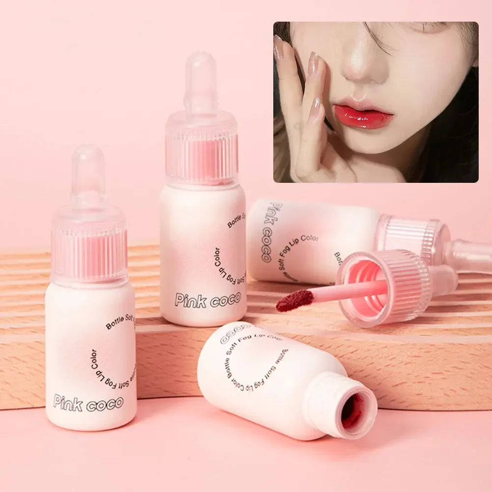 Small Bottle Mirror Lip Glaze Water Light Glass DuDu Lip Gloss Parity Show Ginkgo Frozen Lip Lipstick Lip Makeup Korean Cosmetic