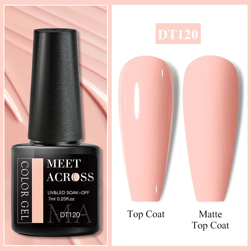 MEET ACROSS Pink Red Cat Eye Gel Nail Polish 7ml Jelly Amber Cat Magnetic Gel Nail Soak Off UV LED Semi Permanent Gel Nail Art