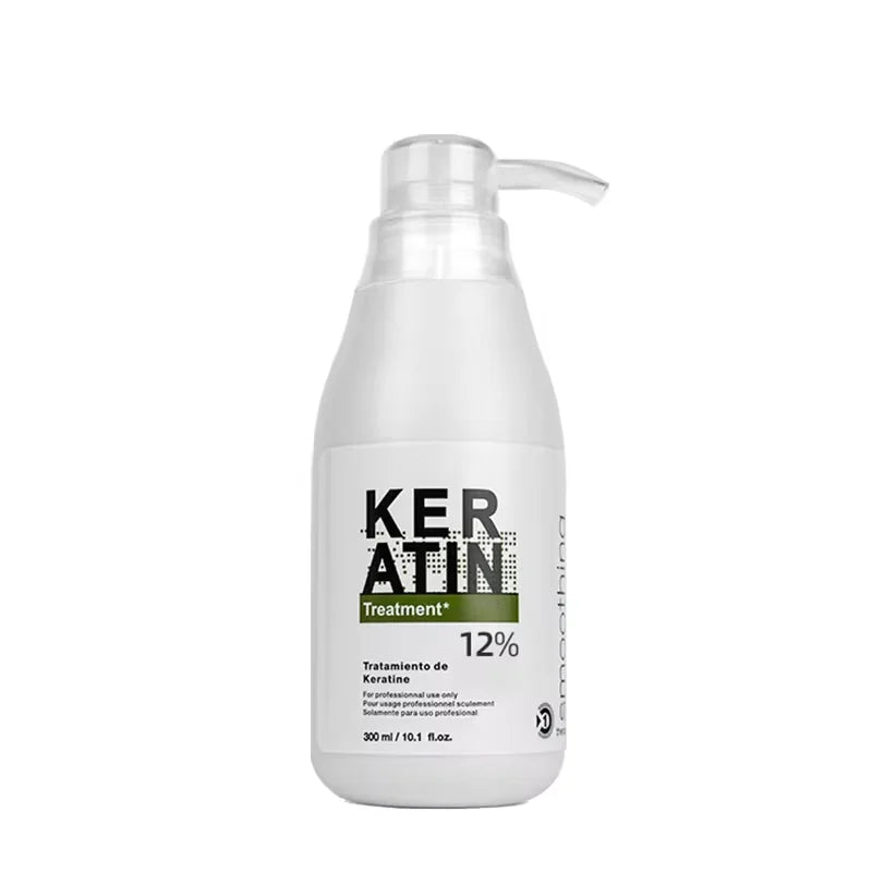 PURC 300ML Professional Keratin Hair Treatment Smoothing Repairing Frizz Curly Hair Straightening Brazilian Keratin Hair Care