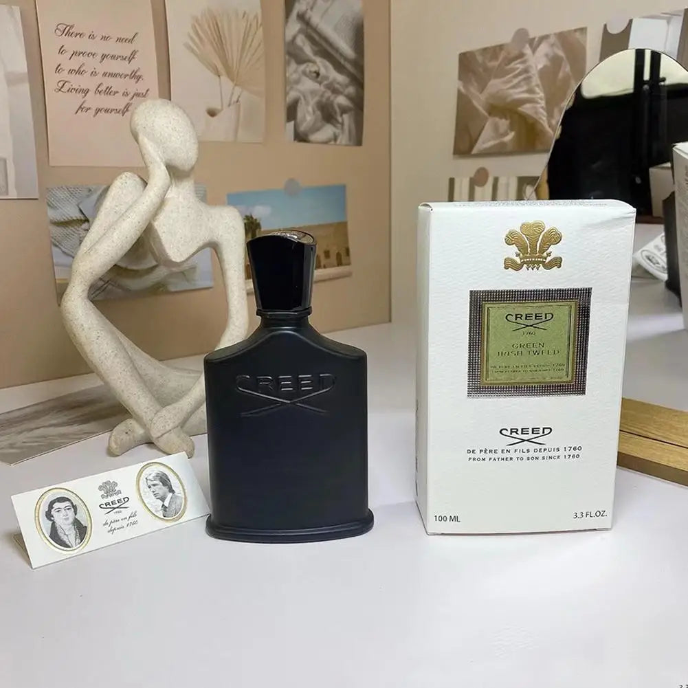 The Creed Brand New Aventus Eau de Parfum Silver Mountain Water Santal Perfume Green Irish Tweed Eau De Parfum Spray for Unisex