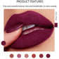 HANDAIYAN Moisturizing Long-Lasting Matte Lipstick 6-Color Set – Elegant Nude Shades, Show Your Temperament, Cosmetic Lipsticks