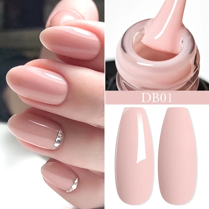 7ml Champagne Gold Sliver Reflective Nail Gel Polish Sparkling Shining Glitter Pink Red Nail Supplies Semi Permanent Gel Varnish