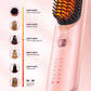 Cordless Hair Straightener Brush 10,000mAh Portable 300M Negative Ions for Frizz-Free Shine Fast Heating, Gift for Women