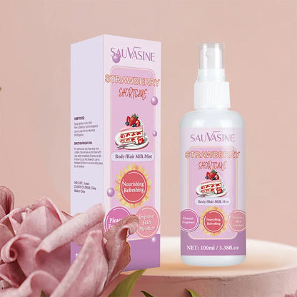 French Women's Strawberries Body Spray Fresh Vanilla Light Long Lasting Perfume Pheromone Perfume New Sweet Date Charm Perfumes