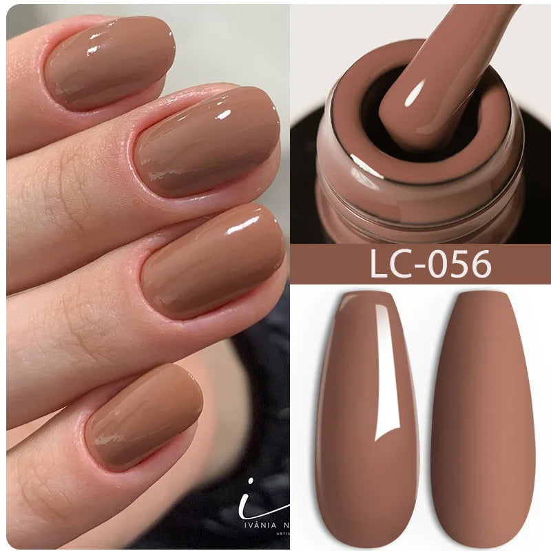 LILYCUTE 7ML Auroras Glitter Thermal Gel Nail Polish Temperature Color Changing Semi Permanent Soak Off Nail Art UV Gel Varnish