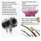 Leafless constant temperature hair dryer for personal hair care and styling; home professional hair style accessories kit (5+1)
