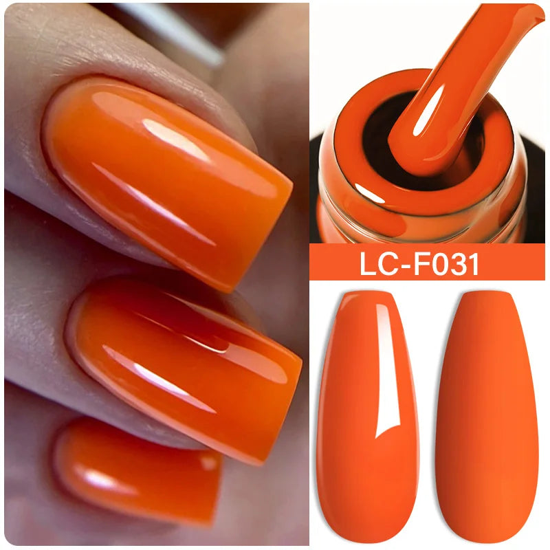 LILYCUTE 5ml White Black Liner Gel Nail Polish Colorful French Painting Stripe Semi Permanent Drawing Nail Art UV Gel Varnish
