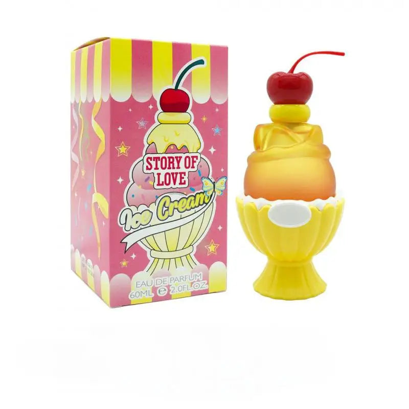 60ml Ice Cream Sweet Women's Perfume Long-lasting Fresh Vitality Floral Fragrance Eau De Toilette Charming Date Fragrance Spray