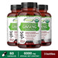 Korean Red Panax Ginseng + Ginkgo Biloba Capsules Increases Energy, Mood, Stamina & Performance, Supports Mental Health