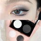 Taro Rose Tea Low Saturation Olive Skin Powder Brown Two-Color Eyeshadow Tray Monochrome Matte Pure Wind Earth Color
