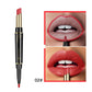 Pudaier Makeup 2 in 1 Matte Lipstick & Lip Liner Nude Lip Stick Pencil Make up Cosmetics Lip Balm Matt Cream Lipbalm Lipliner