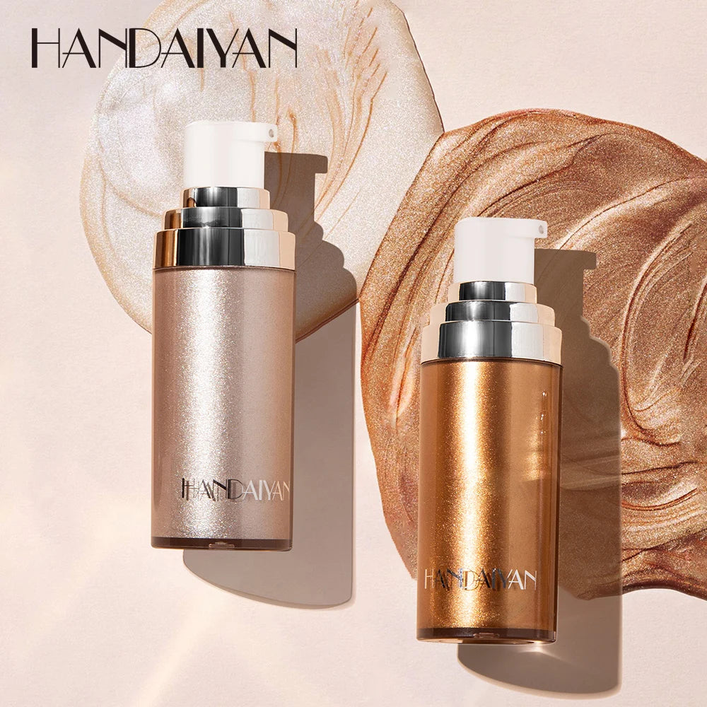 HANDAIYAN Face Highlighter Lotion Summer Beach Sexy Full Body Glow Body Highlighter
