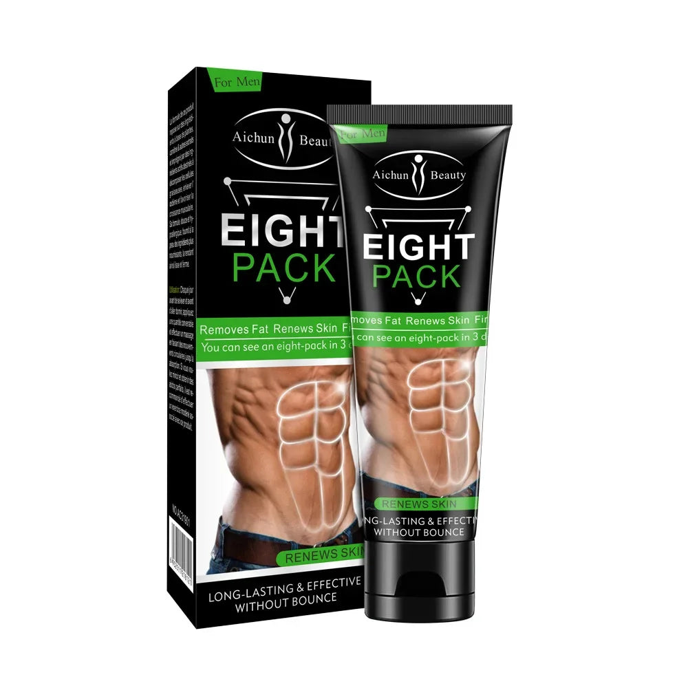 Abdominal Muscle Cream Anti Cellulite Fat Burning Abdomen Weight Loss Slimming Gel Fitness Powerful Cream Strengthening Muscle