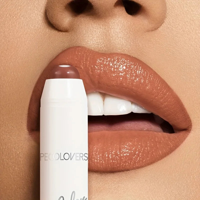 Nude Sandwich Lipstick Cute Moisturizing Long-lasting Non-stick Cup Lip Glaze Makeup Lip Balm Moisturizing Lip Gloss Base