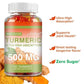 Turmeric Gummies - Supports Joint, Digestive, and Cardiovascular Health - Gluten Free, Non GMO