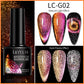 LILYCUTE Thermal Nail Gel Polish 3 Layers Temperature Shiny Color Changing Series Semi Permanent  Soak Off UV Nail Gels Polish