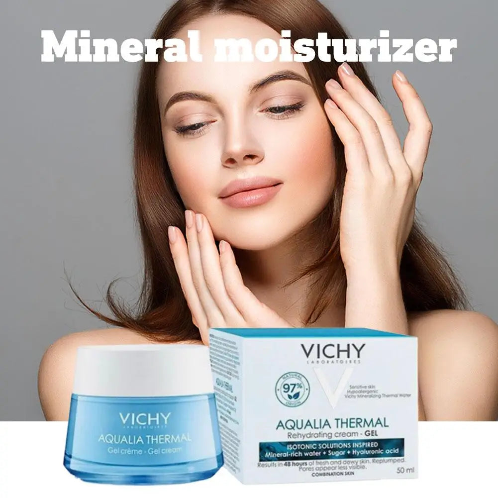 Korean Vichy Mineral Moisturizing Cream Enhance Elasticity Deeply Hydrating Long-Lasting Moisturizing Mild Multi Skin Care Cream