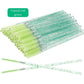 NEW 50Pcs Makeup Eyelash Brushes Disposable Crystal Eyebrow brush Diamond Handle Mascara Wand Applicator Lashes Extension Tools