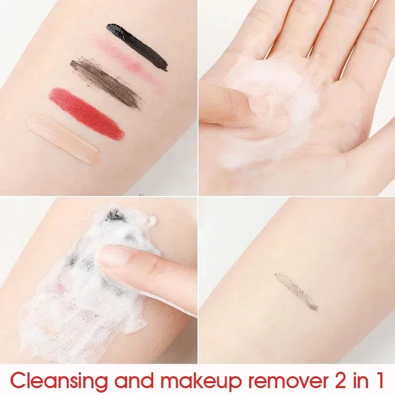 250g Face Wash Amino Acid Cleansing Moisturizing Facial Cleaner Oil Control Pore Shrinking Deep Clean Whitening Skin Care