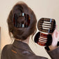 New Korean Acetic Acid Hair Clip Hair Accessories Women's Spoon Clip Spring Clip Leopard Hair Clip Top Clip Simple Headpiece