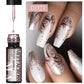 MEET ACROSS 5ml Sliver Metallic Liner Gel Nail Polish Super Bright Mirror Effect Painting Drawing Line Graffiti Stripe Nail Art