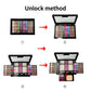 TYA Makeup set 46 colors Pearl eye shadow Powder puff Powder blusher Lip gloss set combination T6145