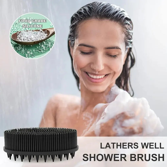 Silicone Body Brush Baby Shower Body Wash Sponge Dry Massage Bath Towel for BodyBast Silicone Body Scrubber Bath Back Scrubber