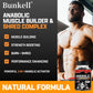 Muscle Builder Capsules - Helps Increase Strength, Endurance, Protein Synthesis,Promotes Faster Muscle Growth, Abs, Energy