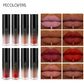 Sexy Red Lip Gloss Velvet Long Lasting Lipstick Makeup Waterproof Non-stick Cup Lip Tint Nude Liquid Lip Stick