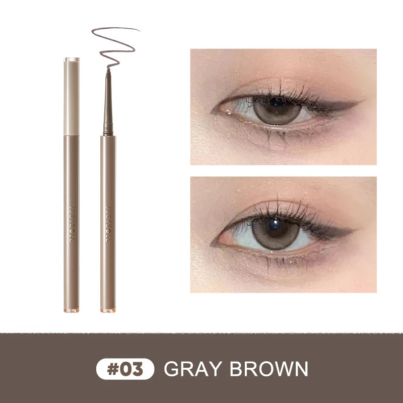 Judydoll Knife-Cut Gel Eyeliner Pencil – Precise Triangle Detailing, Smooth & Beginner-Friendly